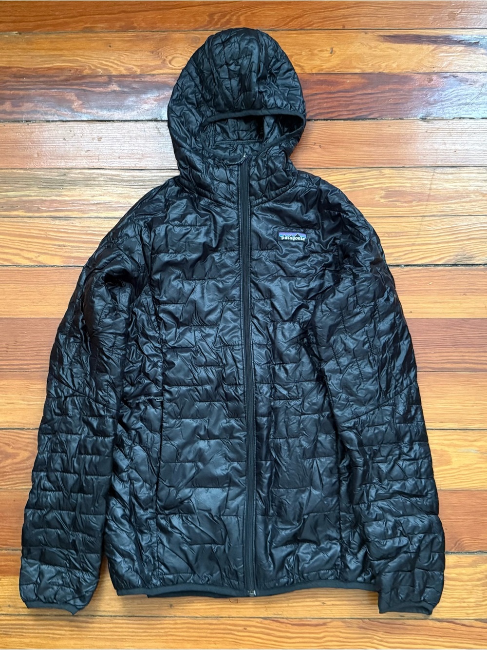 Patagonia Micropuff Hoody Jacket Women’s XS Black